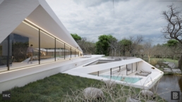 Shifted house - Minimalistische - moderne - luxe villa Hilversum